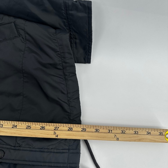 Dickies Mens Gray Quilted Snap Front Shirt Jacket Flannel Lined Large - Picture 9 of 9